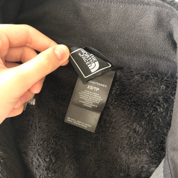 Women’s North Face Fuzzy Fleece Full Zip Jacket - Picture 4 of 4